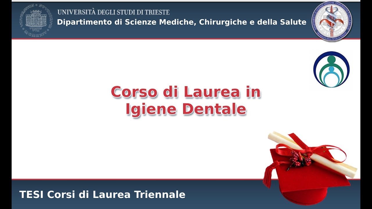 Sessione di Tesi di Laurea in Igiene Dentale 06/11/2018 (pomeriggio)