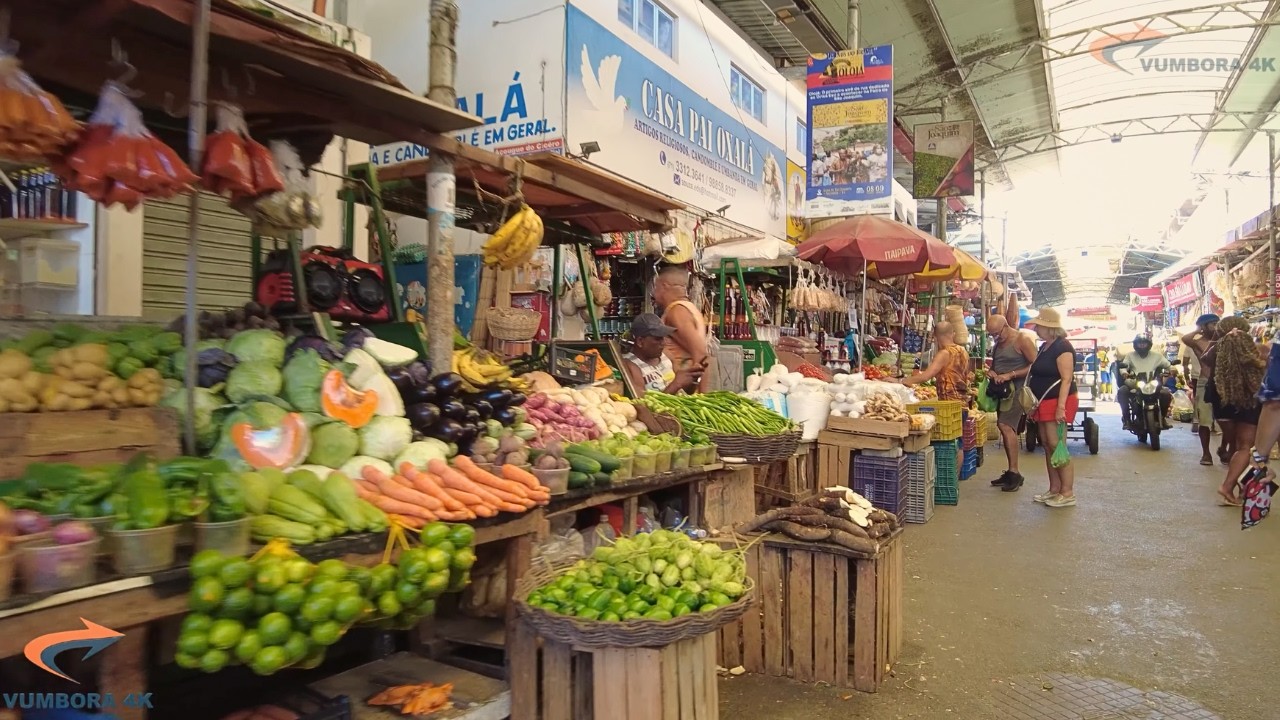 SALVADOR BAHIA - A FEIRA DE SÃO JOAQUIM | A MAIOR FEIRA LIVRE DA CIDADE