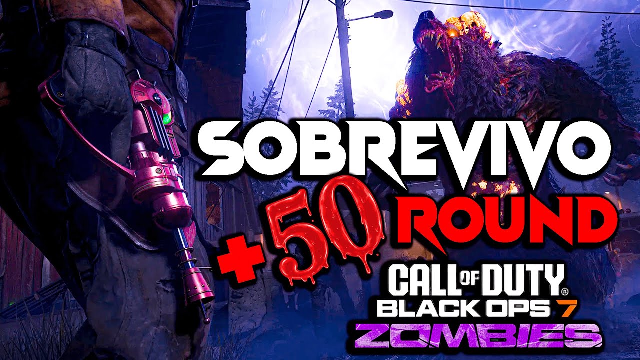 ANÁLISIS de los ZOMBIS de BO7 🧟‍♂️ | Gameplay round +50