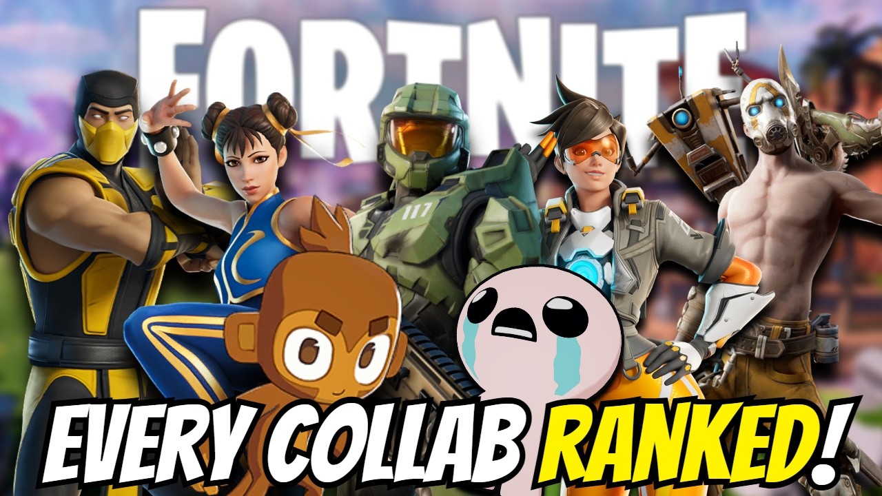 Рейтинг ВСЕХ КОЛЛАБОРАЦИЙ GAMING LEGENDS в Fortnite: от ХУДШИХ к ЛУЧШИМ!