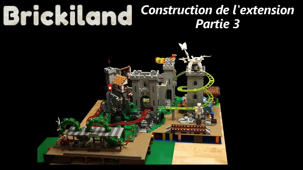 Brickiland - Construction de l'extension partie 3