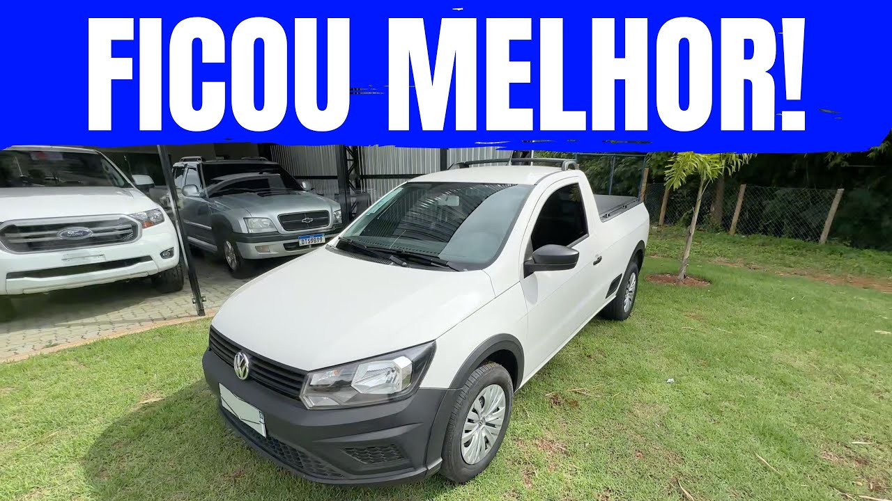 AVALIAÇÃO VOLKSWAGEN SAVEIRO ROBUST 1.6 FLEX 2023! AGORA COM NOVO MOTOR!