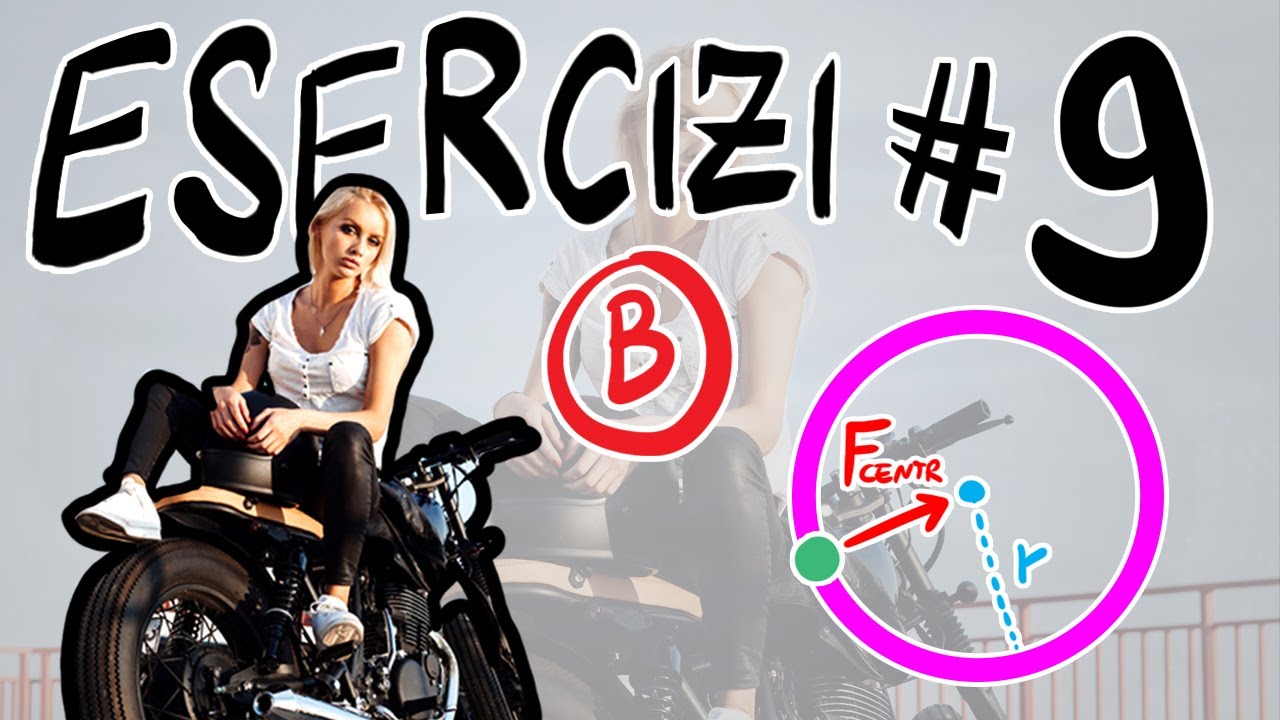 FISICA Esercizi 9 B - Moto Circolare, Forza Centripeta, Sistemi Non Inerziali