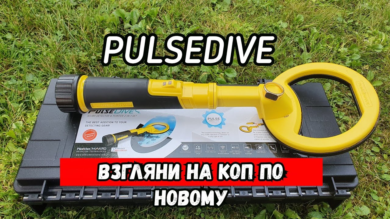Пульсдайв (pulsedive) открой новый мир подводного поиска