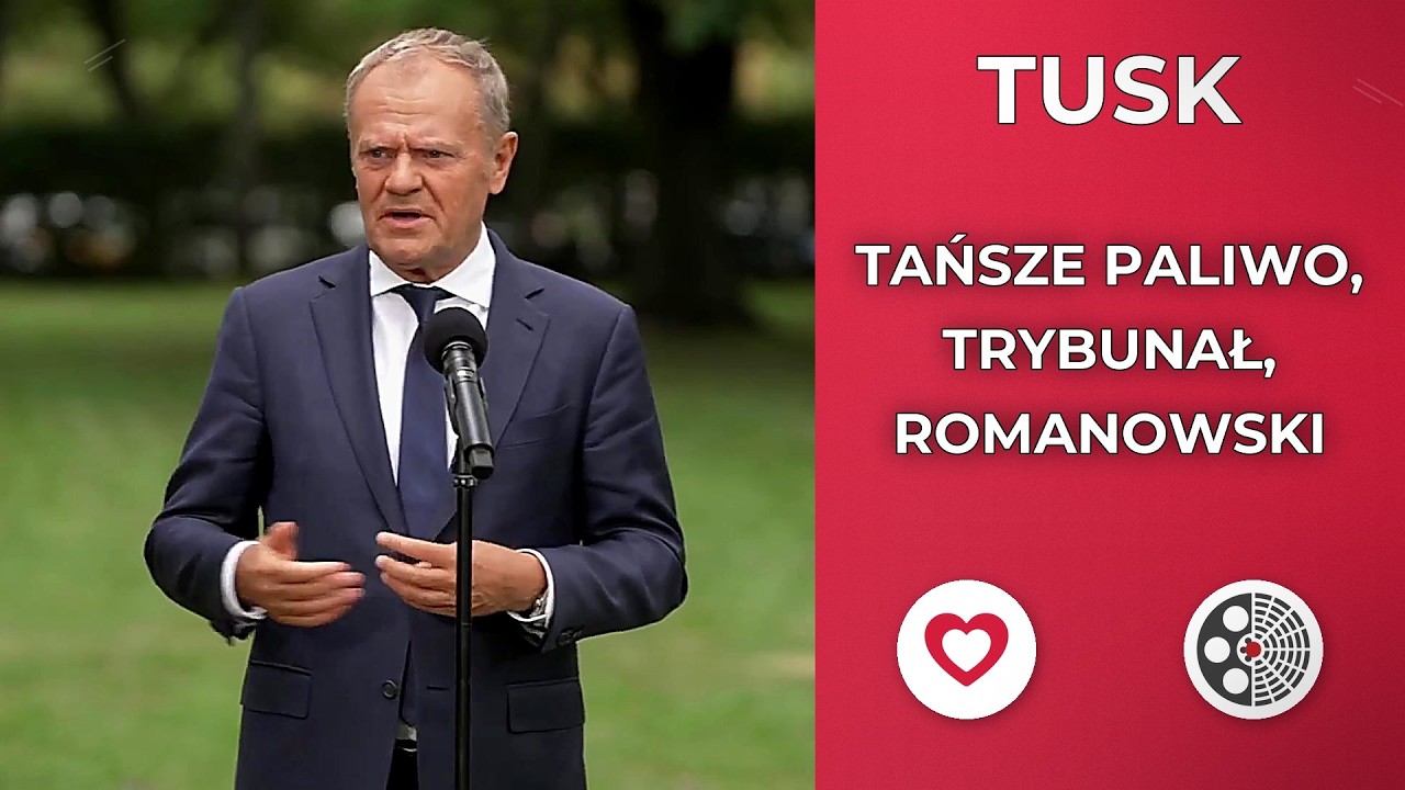 Konferencja prasowa Premiera Donalda Tuska