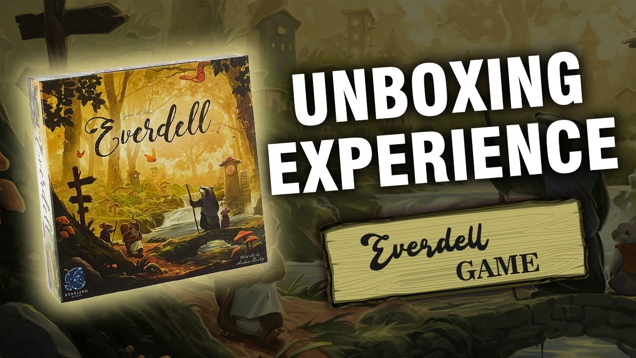 Everdell Unboxing – What's Inside the Box? | Everdell පෙට්ටිය කඩමුද ?