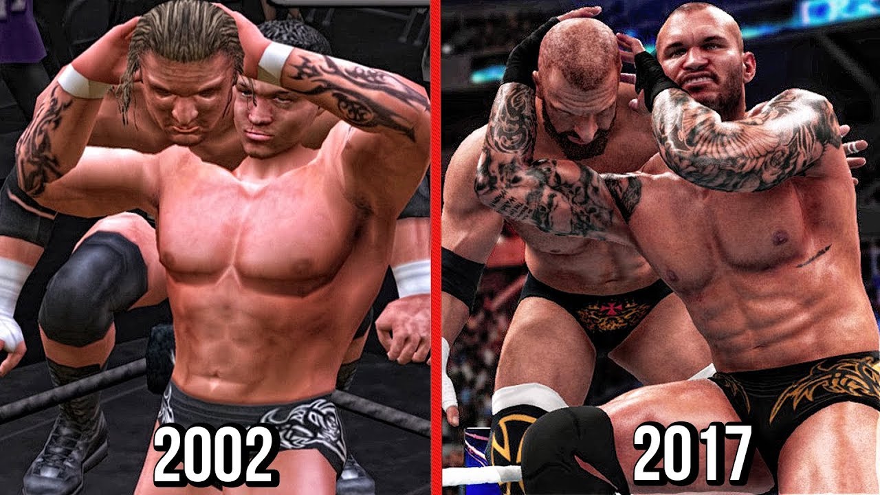 The Evolution Of Randy Orton RKO ( SmackDown! Shut Your Mouth To WWE 2K18 )