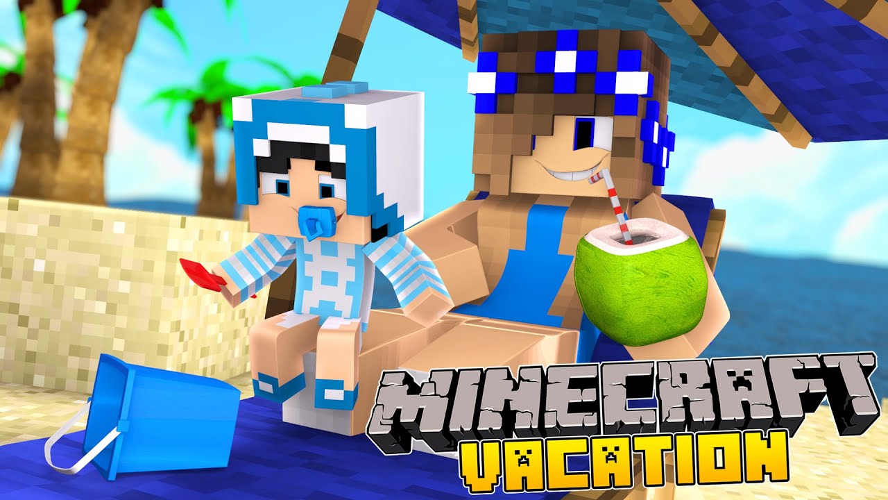Minecraft-Vacation-BABYS FIRST BIG ADVENTURE!!