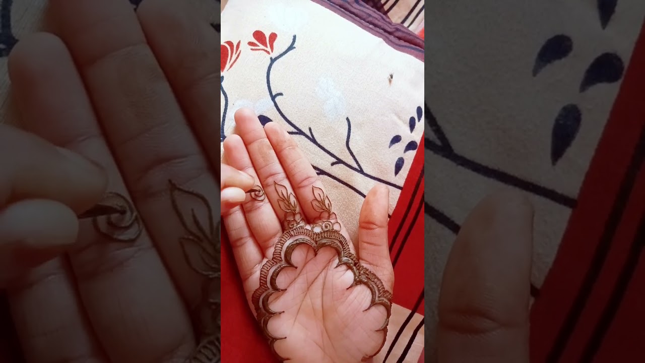 Eid mehndi design 🌸🤌🏼#mehndi #henna #hennadesign 