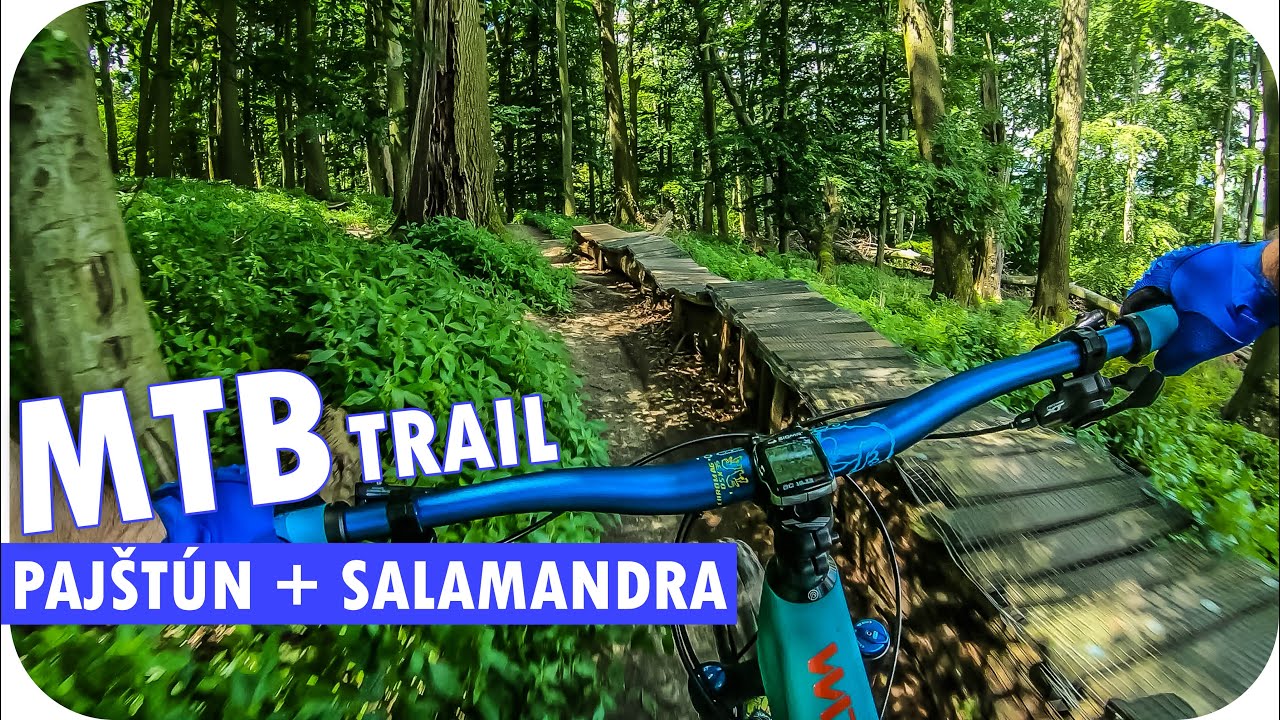 MTB Pajštún + Salamandra Trail Black Diamond│MTB Trail Guide Malé Karpaty