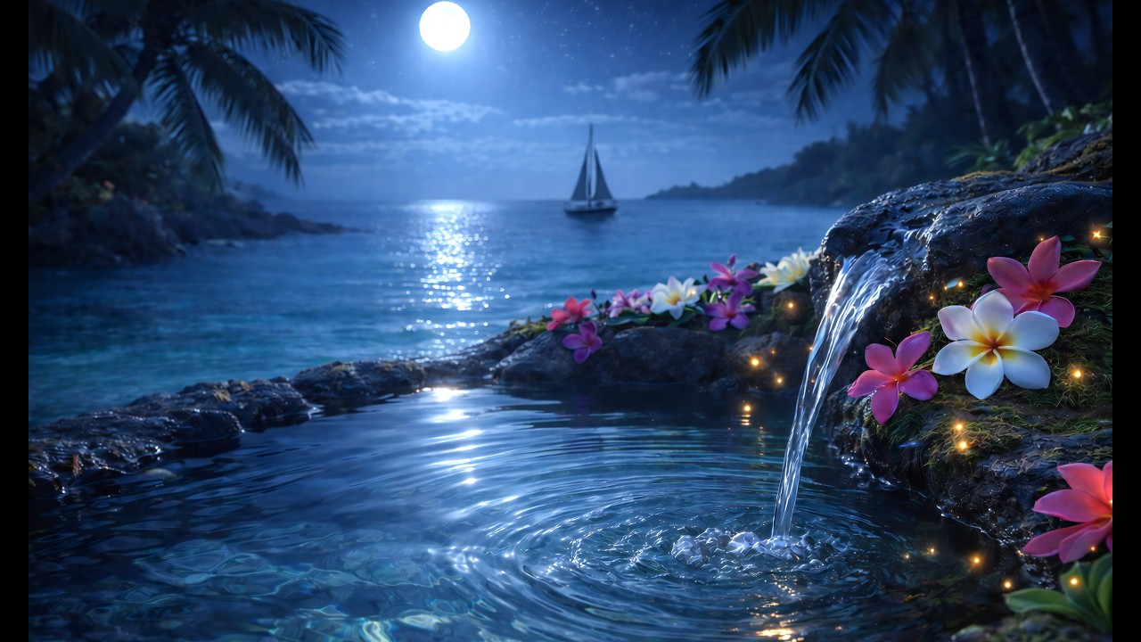 Instant Calm 🌊 Deep Sleep & Stress Relief | 4K Relaxing Water & Ambient Music