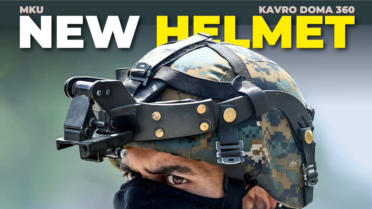 Will Indian Army Finally Get New Rifle Protection Helmets? MKU Kavro Doma 360 Helmet