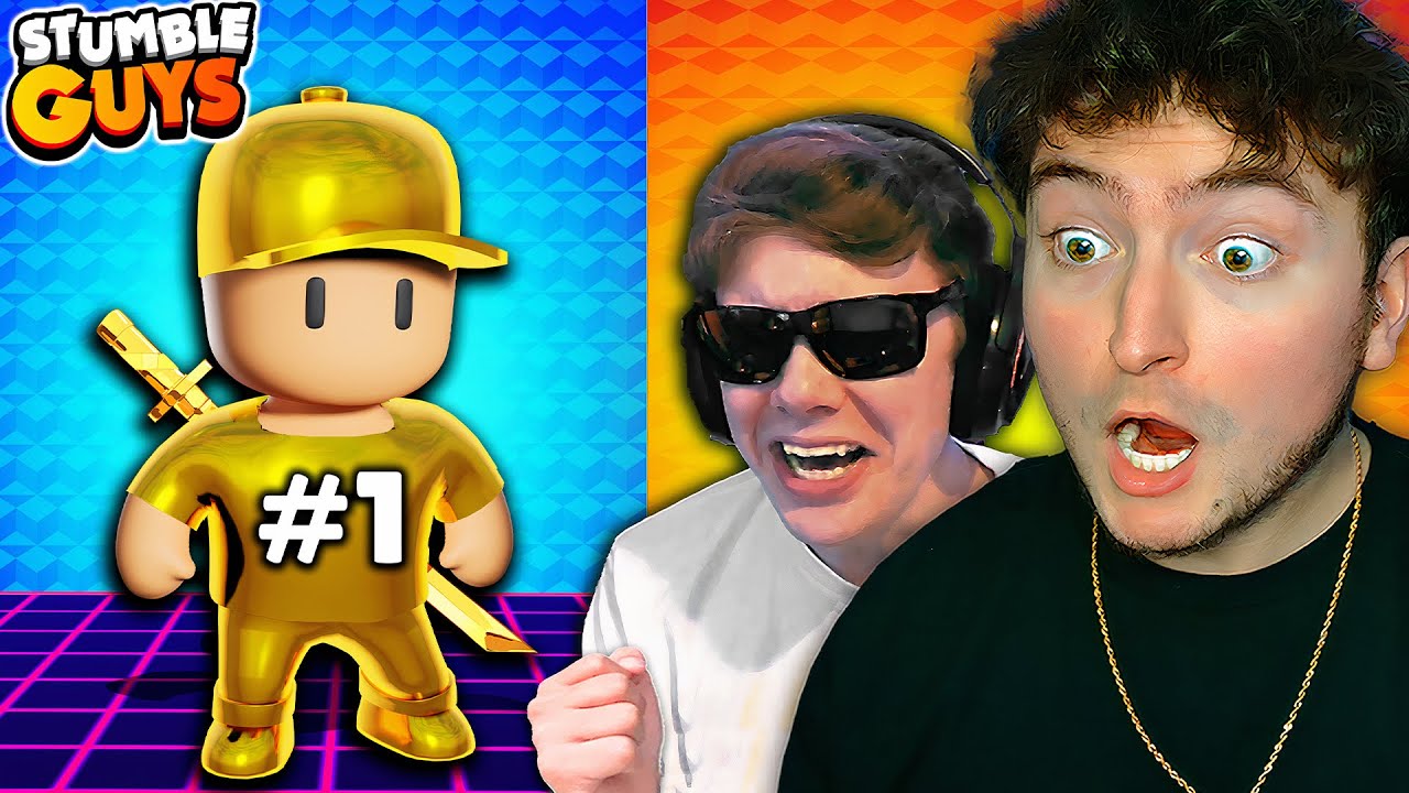 Смогут ли 2 ютубера победить #1 Stumble Guys PRO?