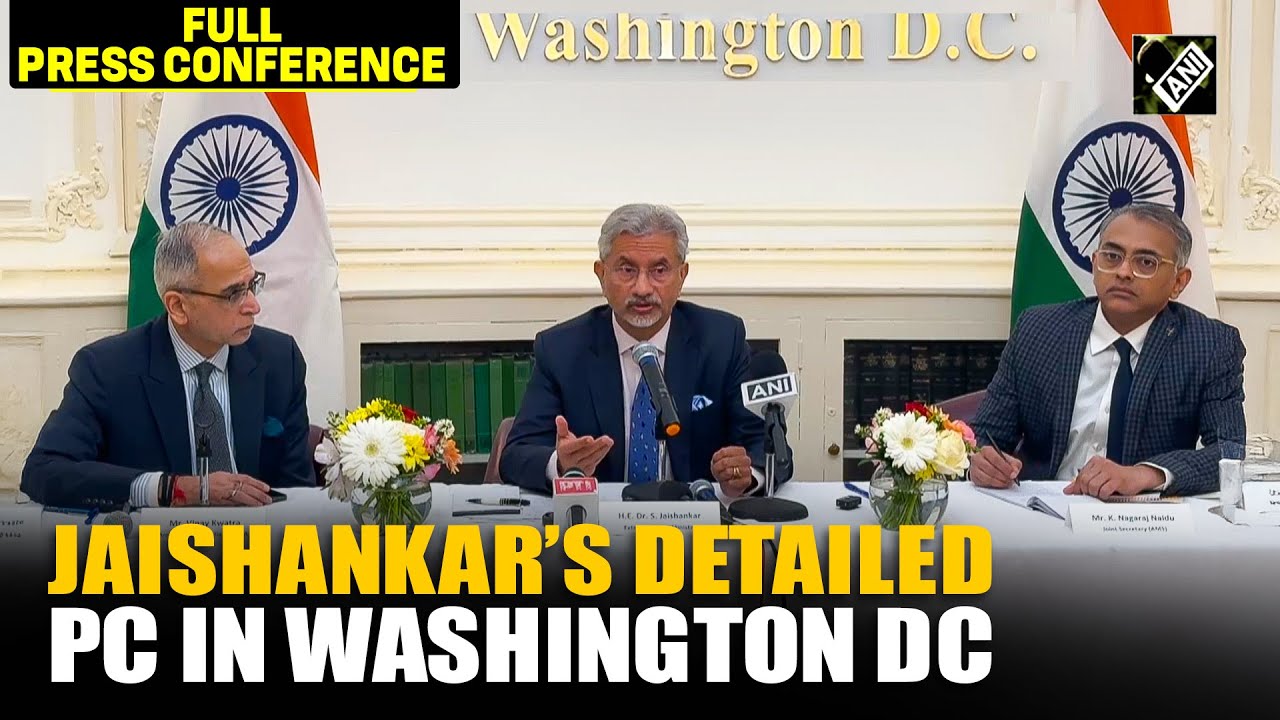 Quad, Pakistan, Bangladesh, Visa delays & more… EAM S Jaishankar's full press conference in USA