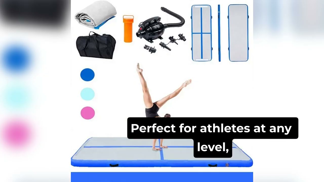 Ultimate 16ft Inflatable Gymnastics Mat Review | Best Air Track for Home & Pro Training