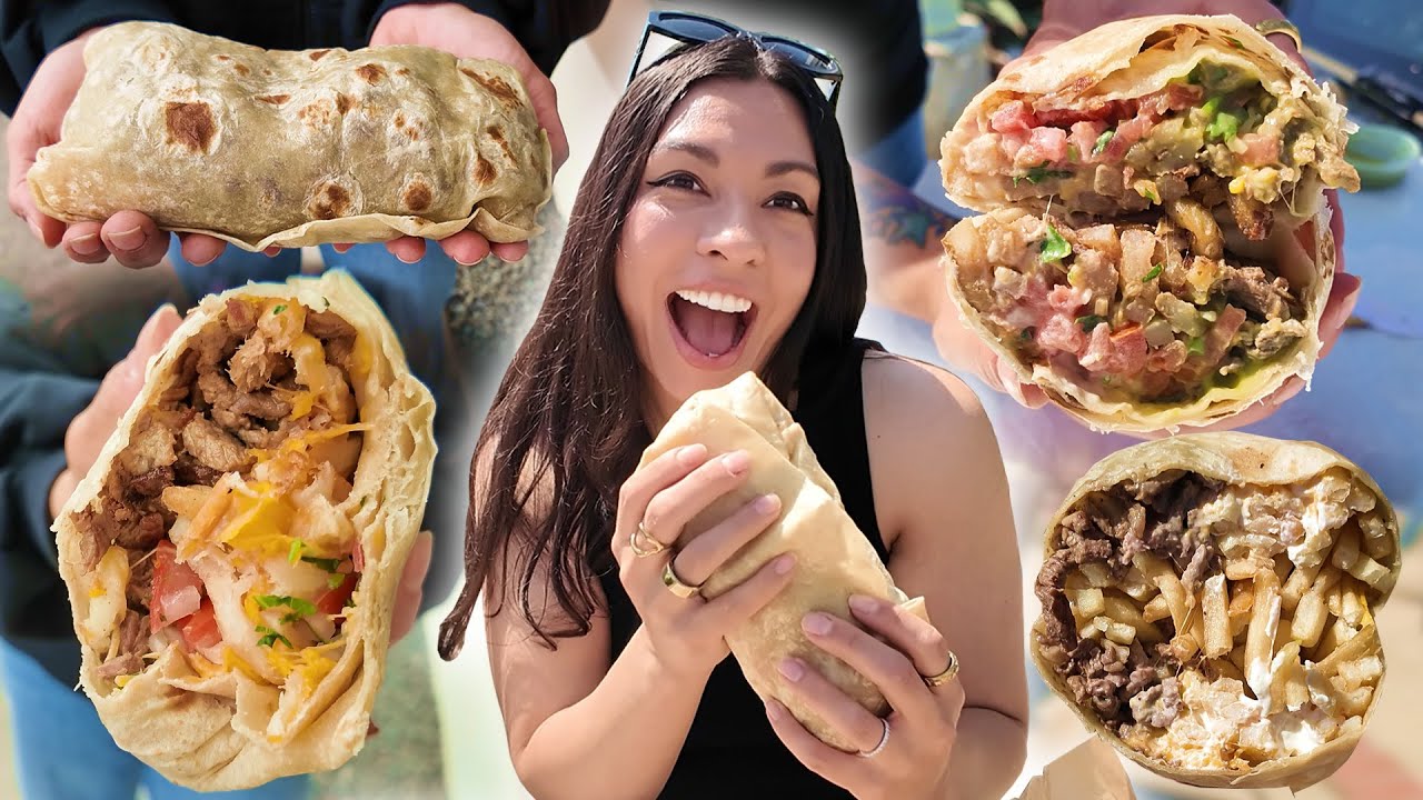 MUST TRY California Burritos in San Diego