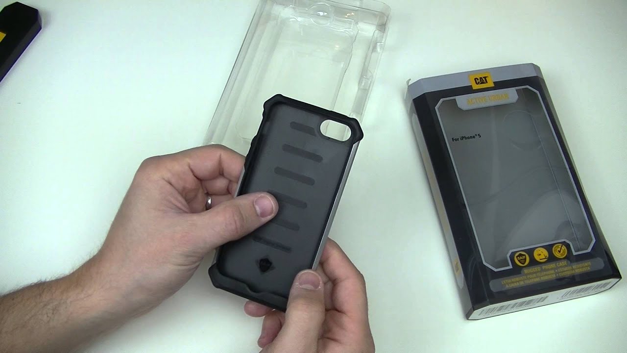 CAT Rugged Phone Case pour iPhone 5 - pr&eacute;sentation | par Top-For-Phone.fr
