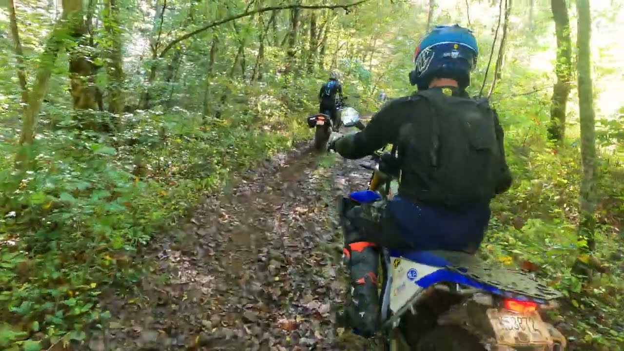 XT250 Fun at Red River Scramble 2023 - #2 - Getting settled on the bike