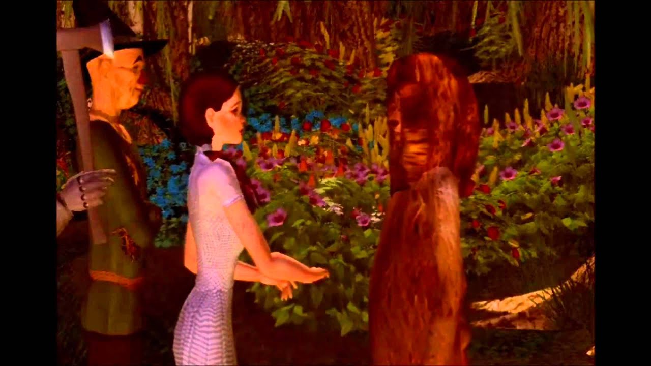 The Wizard of Oz Sims 2 Full Movie part 5 (If I Only had The Nerve) HD