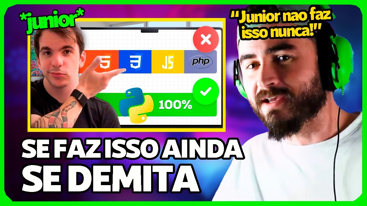 Os 10 erros que eu cometi como dev júnior