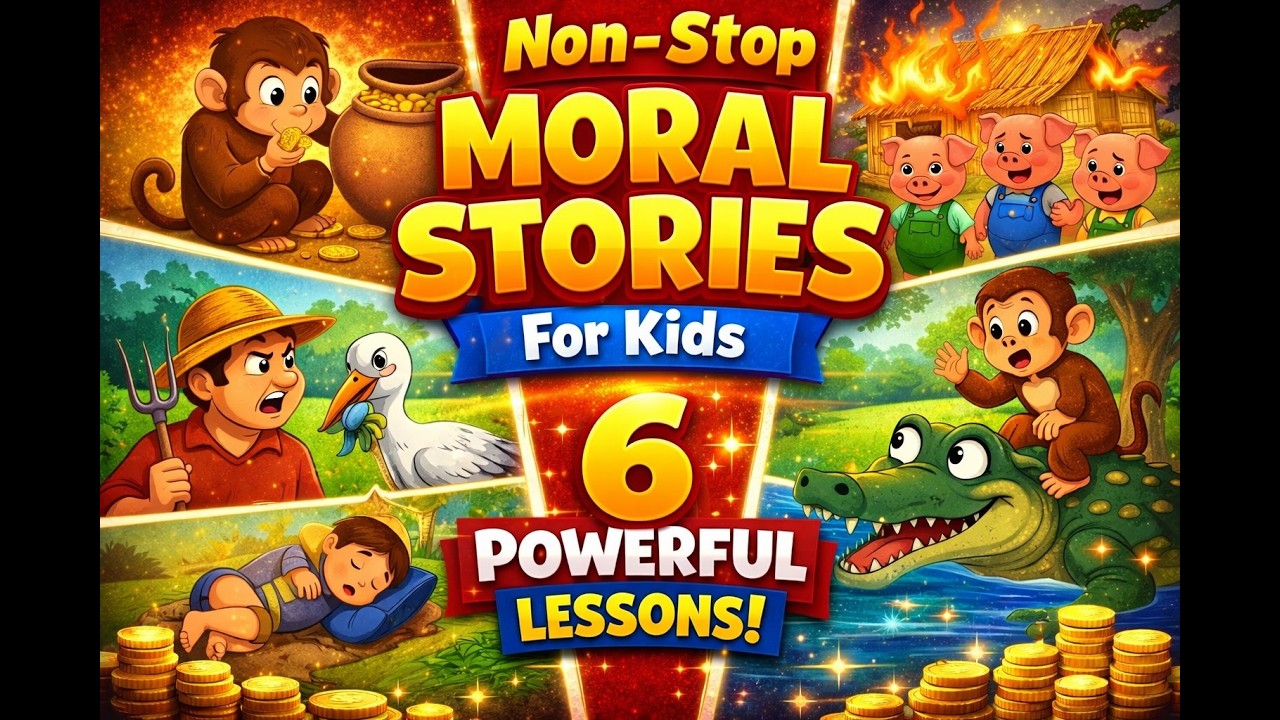 6 Powerful Lessons Every Kid Needs to Hear | Moral Stories