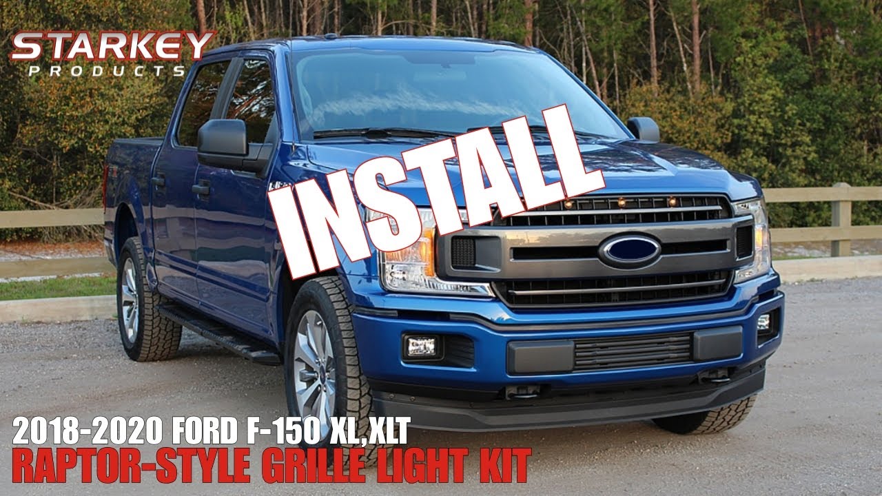 Installation | 2018-2020 Ford F-150 Raptor-Style Grille Light Kit | Starkey Products