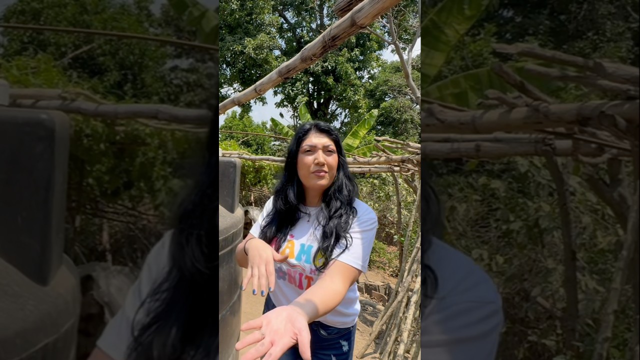 Afghanchica en el campo El Salvador 🇸🇻 #travelvlog #elsalvador #campo