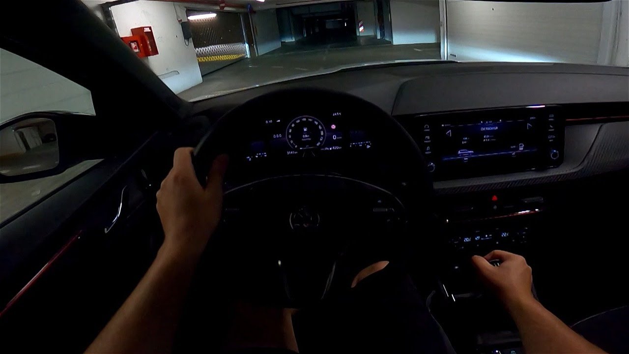 2024 Skoda KAMIQ FL Monte Carlo [1.0 TSI] Night POV Test drive (Interior by night) CARiNIK