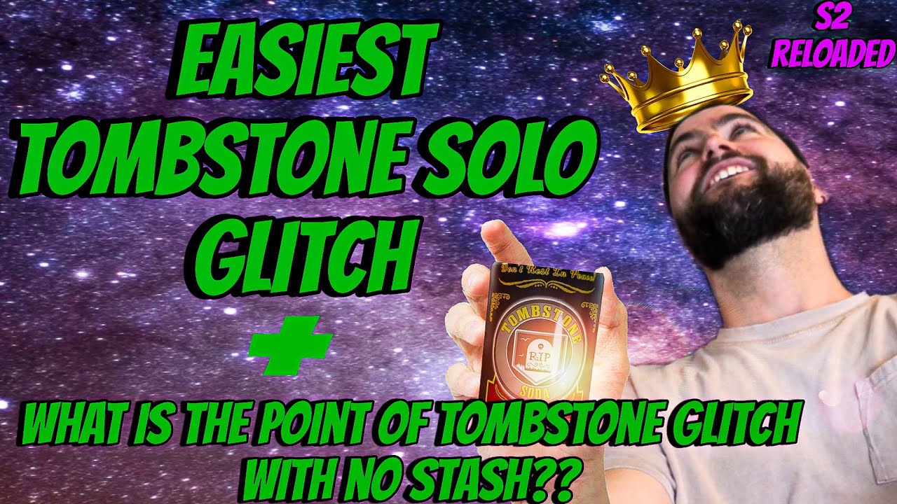 EASIEST TOMBSTONE METHOD SOLO | WHAT IS THE POINT OF TOMBSTONE WITHOUT STASH GLITCH??
