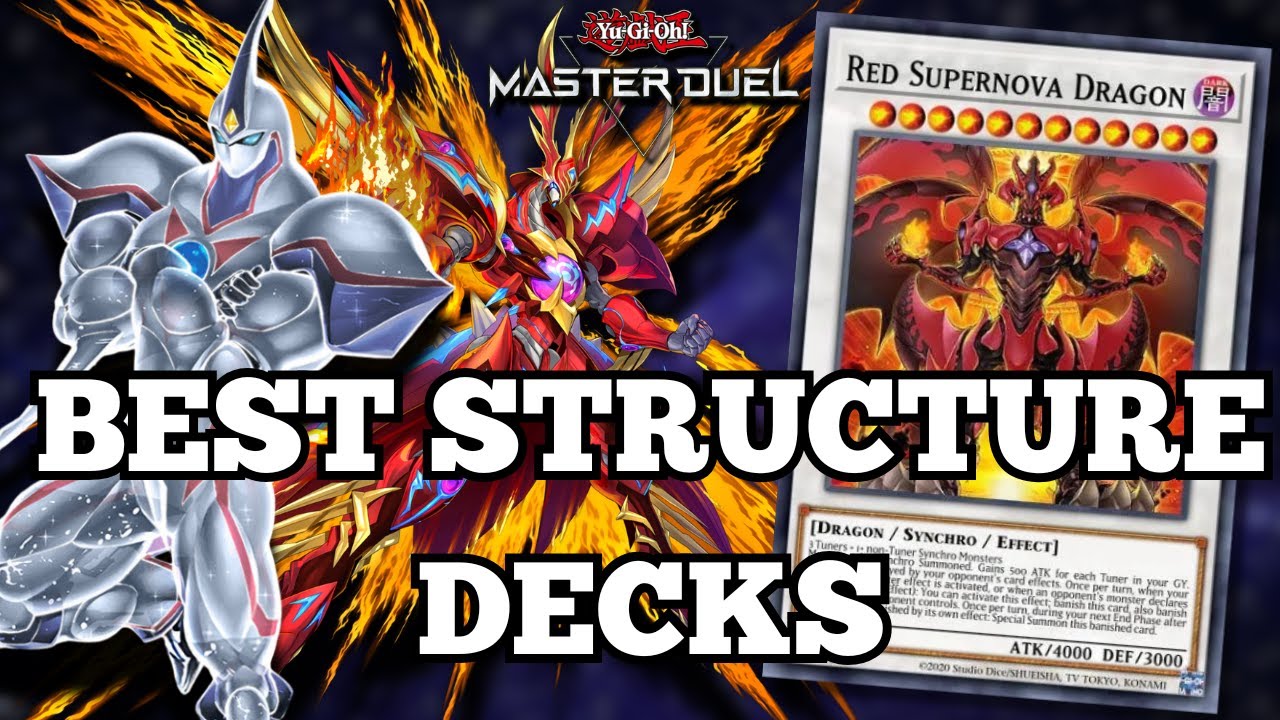 5 BEST Structure Decks in Yu-Gi-Oh! Master Duel Right Now!
