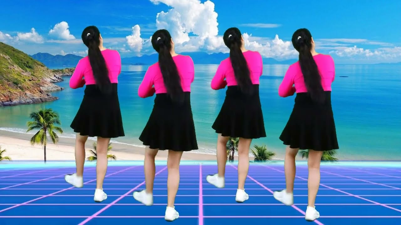 原创步子舞背面带跳《一首吉祥的歌》欢快喜庆 简单优美 舞起来