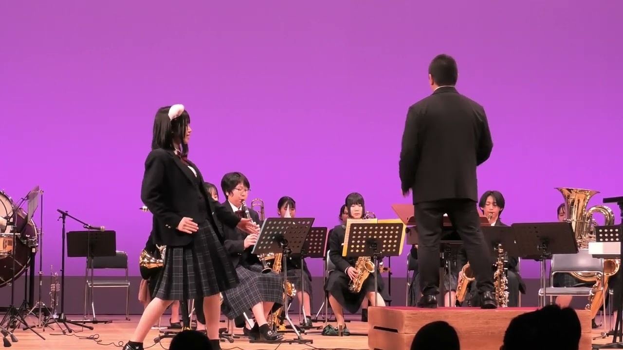 飯山高校吹奏楽部　ミニコンサート　JA丸亀統括ふれあい祭り　アイレックス　４K