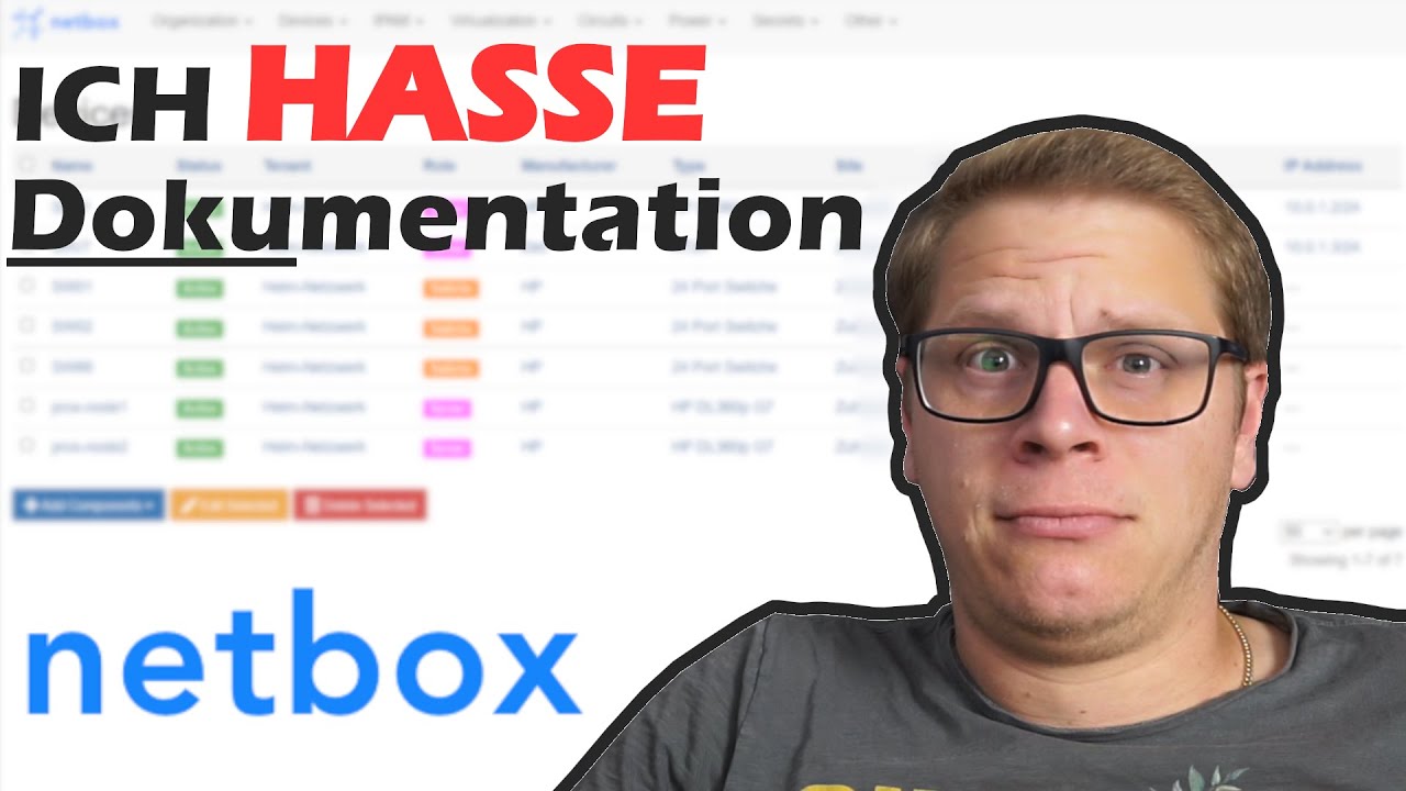 Ich HASSE Dokumentation.. Netbox kann mir helfen