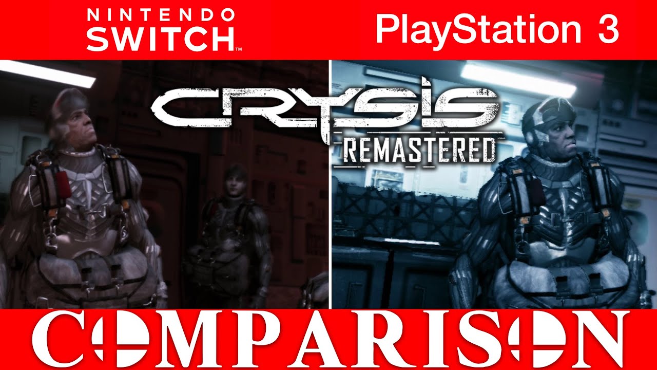 [COMPARISON] Crysis Remastered | SWITCH VS. PlayStation 3 | Head 2 Head | 2020 VS. 2011