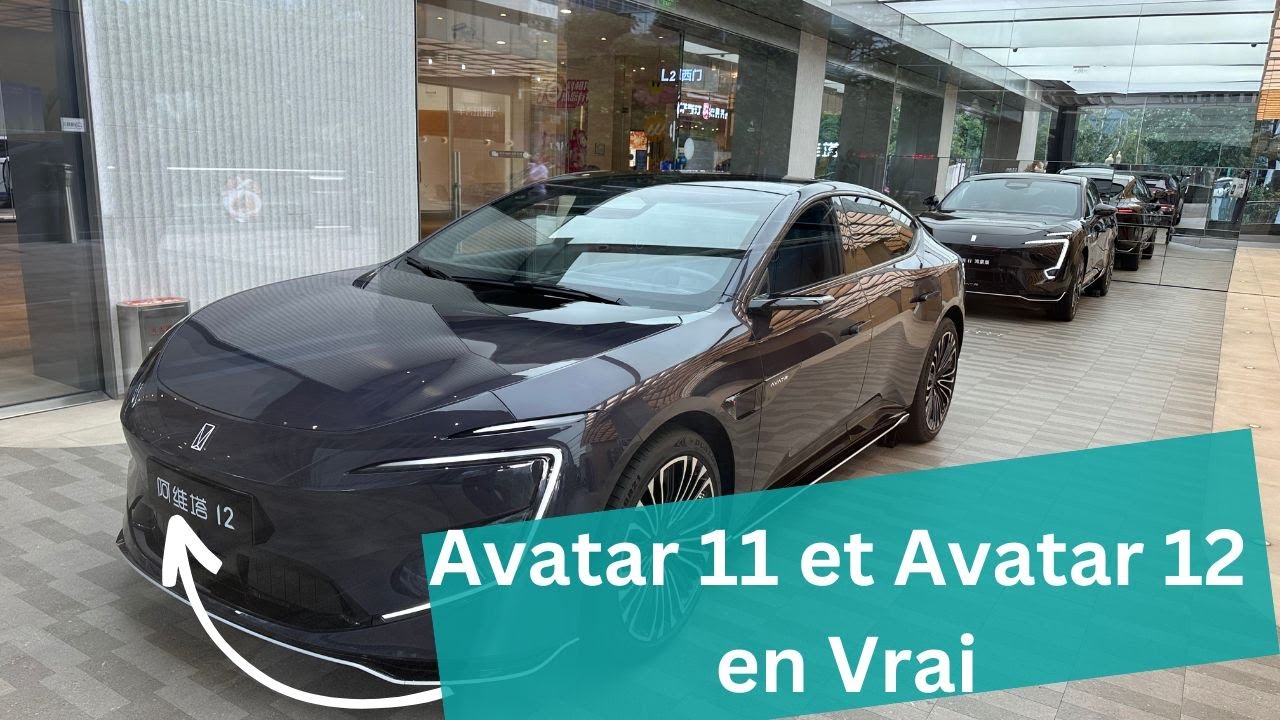 Découvrez les Avatr 11 et Avatr 12 en Vrai, les VE Chinoises à la pointes de la Technologie