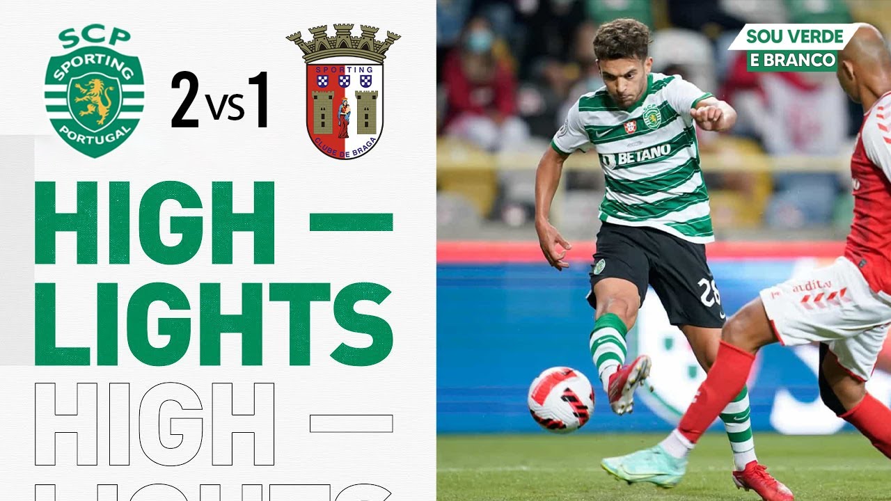 Sporting CP vs SC Braga 2-1 | RESUMO | HIGHLIGHTS | Final SuperTaça