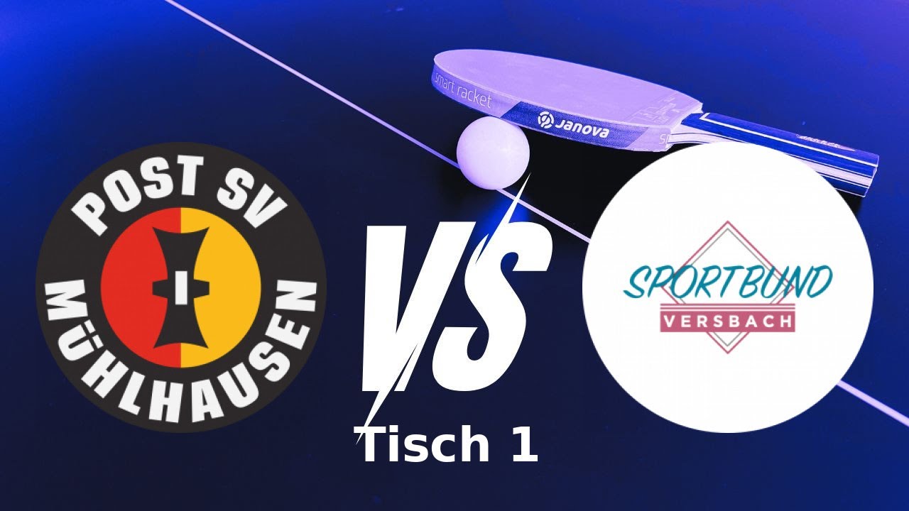 Post SV Mühlhausen II vs. SB Versbach | Tisch 1