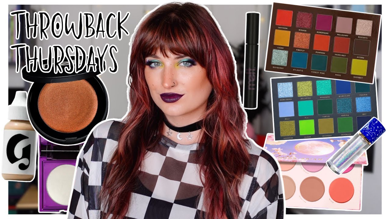full face of OLD MAKEUP | throwback thursdays