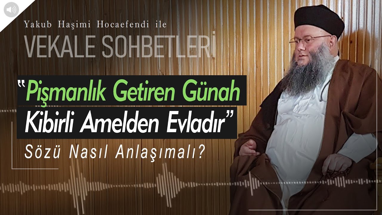 🎧 ''Günahı Böyle Sermayeye Çevirebilirsin'' | Yakub Haşimi Hocaefendi (ksa)