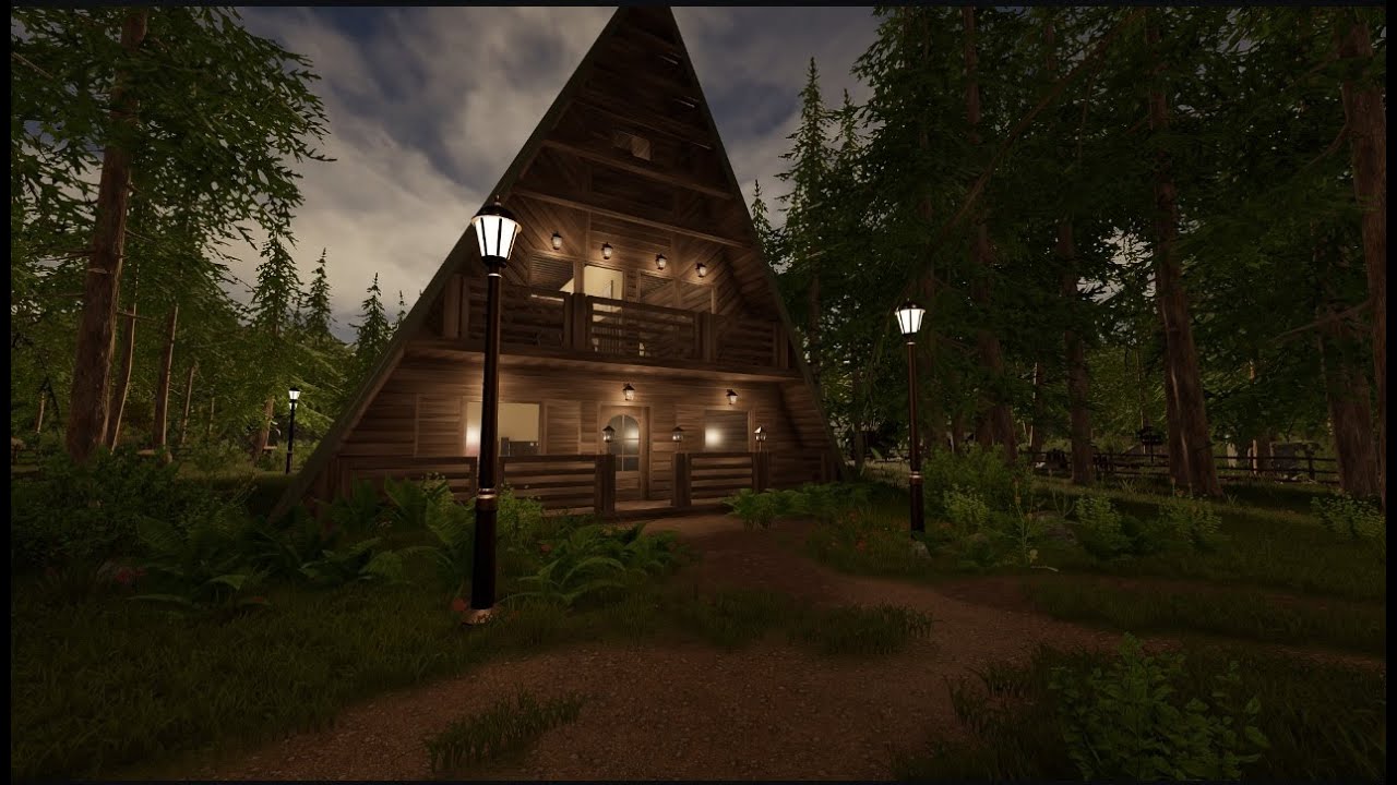Frozen District | House Flipper 2 | Woodland Hostel