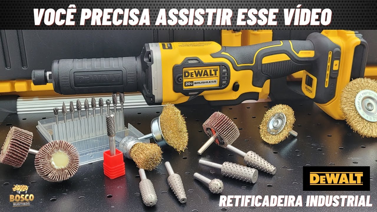 ROBUSTA!! RETIFICADEIRA SEM FIO - DEWALT - DCG 426-  #ferramentaseletricas #ferramentasmanuais