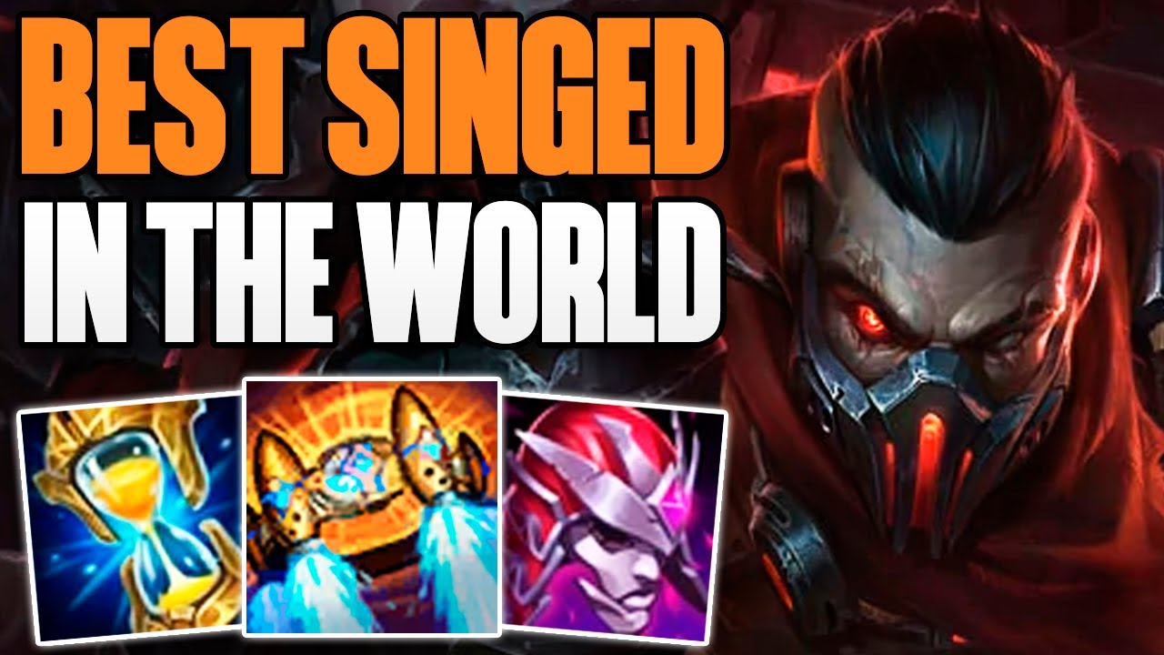 BEST SINGED IN THE WORLD FULL TOP GAMEPLAY! | CHALLENGER SINGED TOP GAMEPLAY | Patch 12.15 S12
