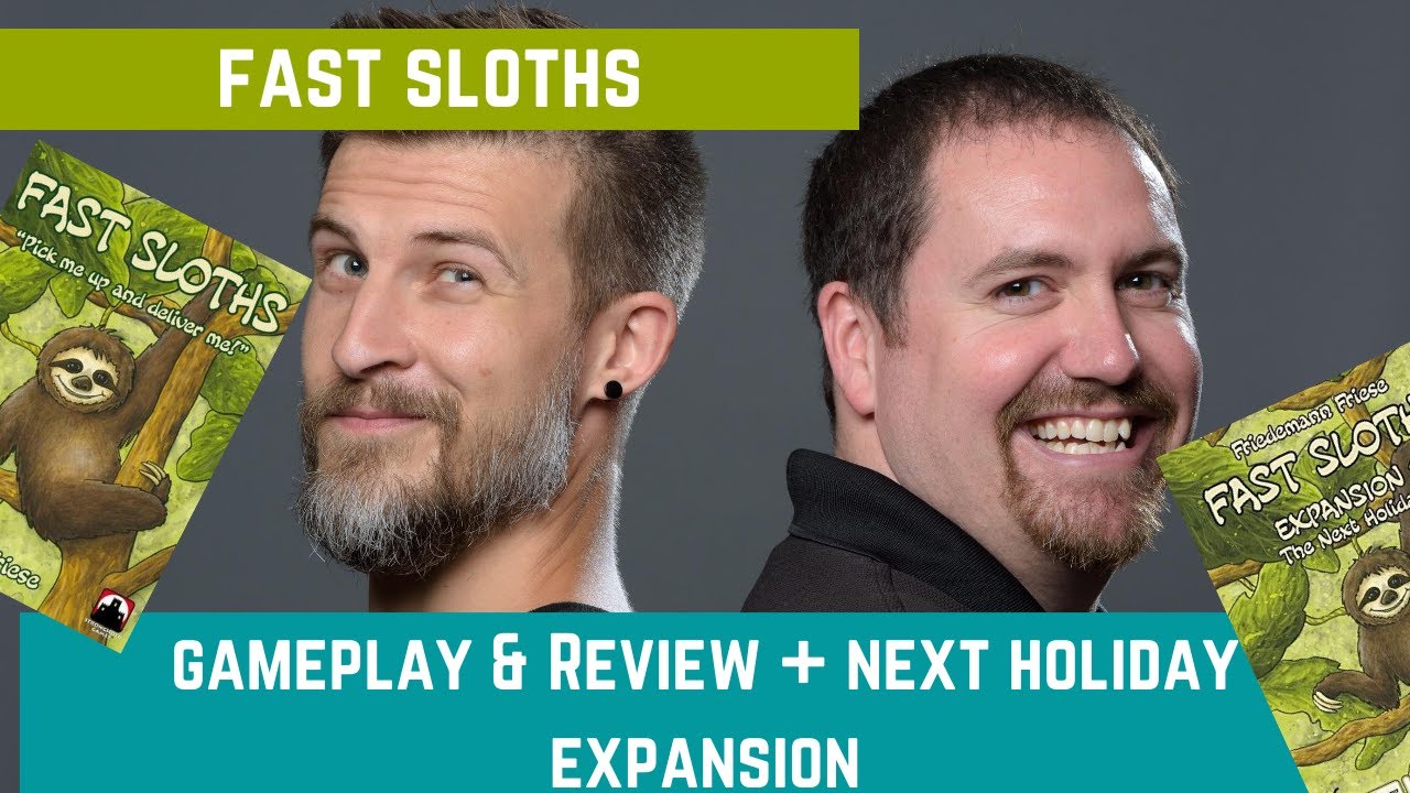 Fast Sloths: Gameplay & Review + The Next Holiday Expansion