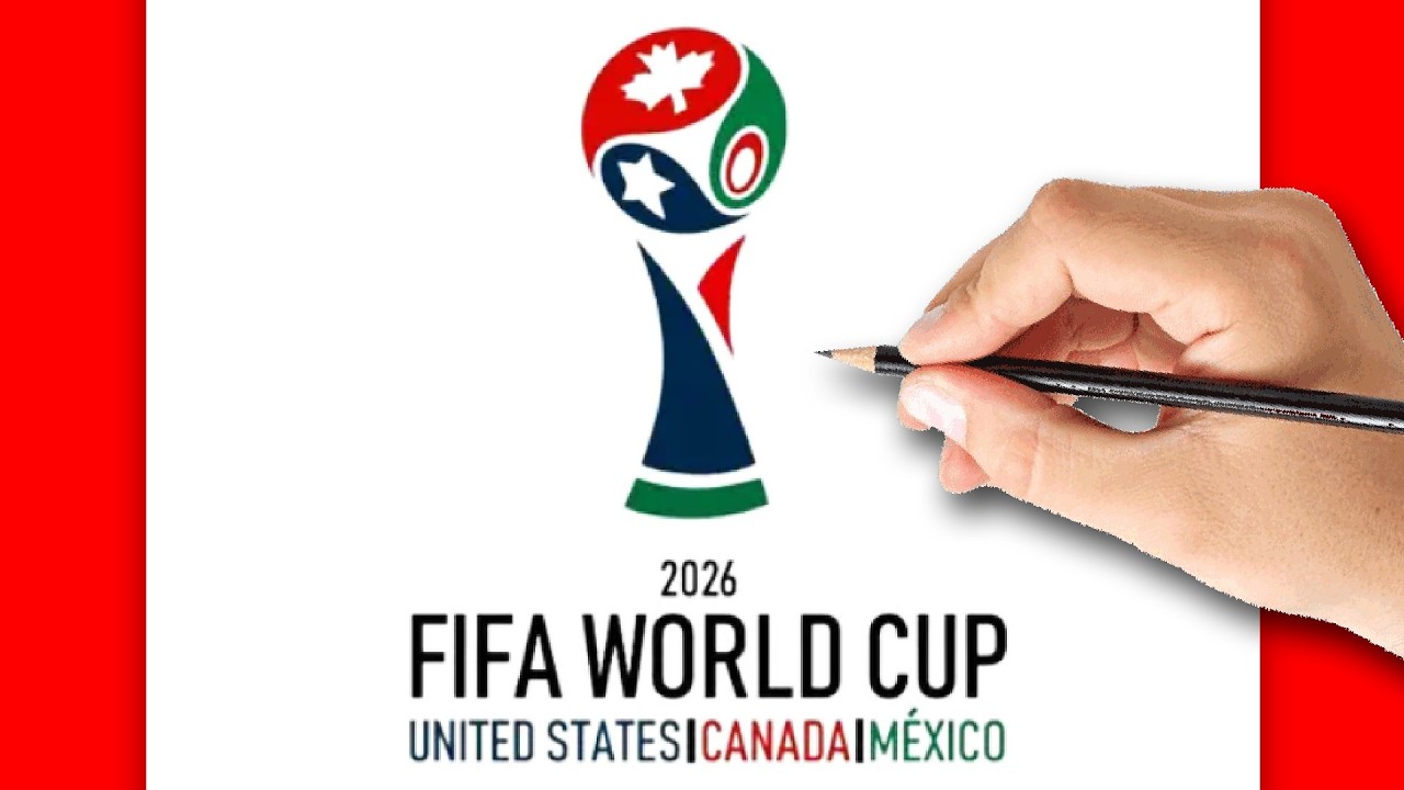 How To Draw FIFA WORLD CUP 2026 LOGO | DRAWING STEP BY STEP