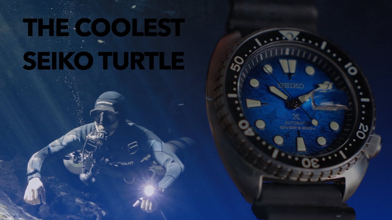 Seiko King Turtle Save The Ocean Manta Ray SRPE39K1 - Review