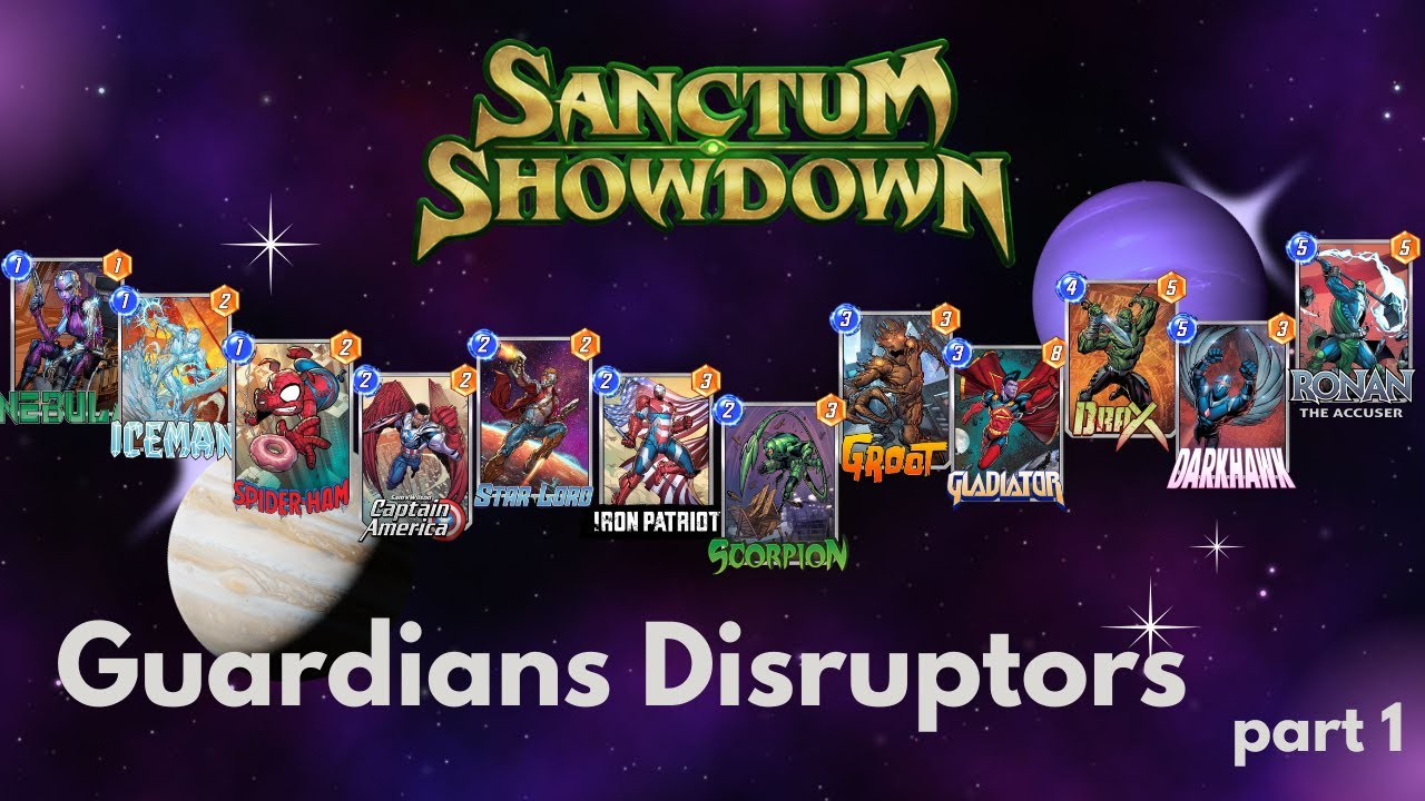 Playing Guardians Disruptors on Sanctum Showdown | Marvel Snap | part 1