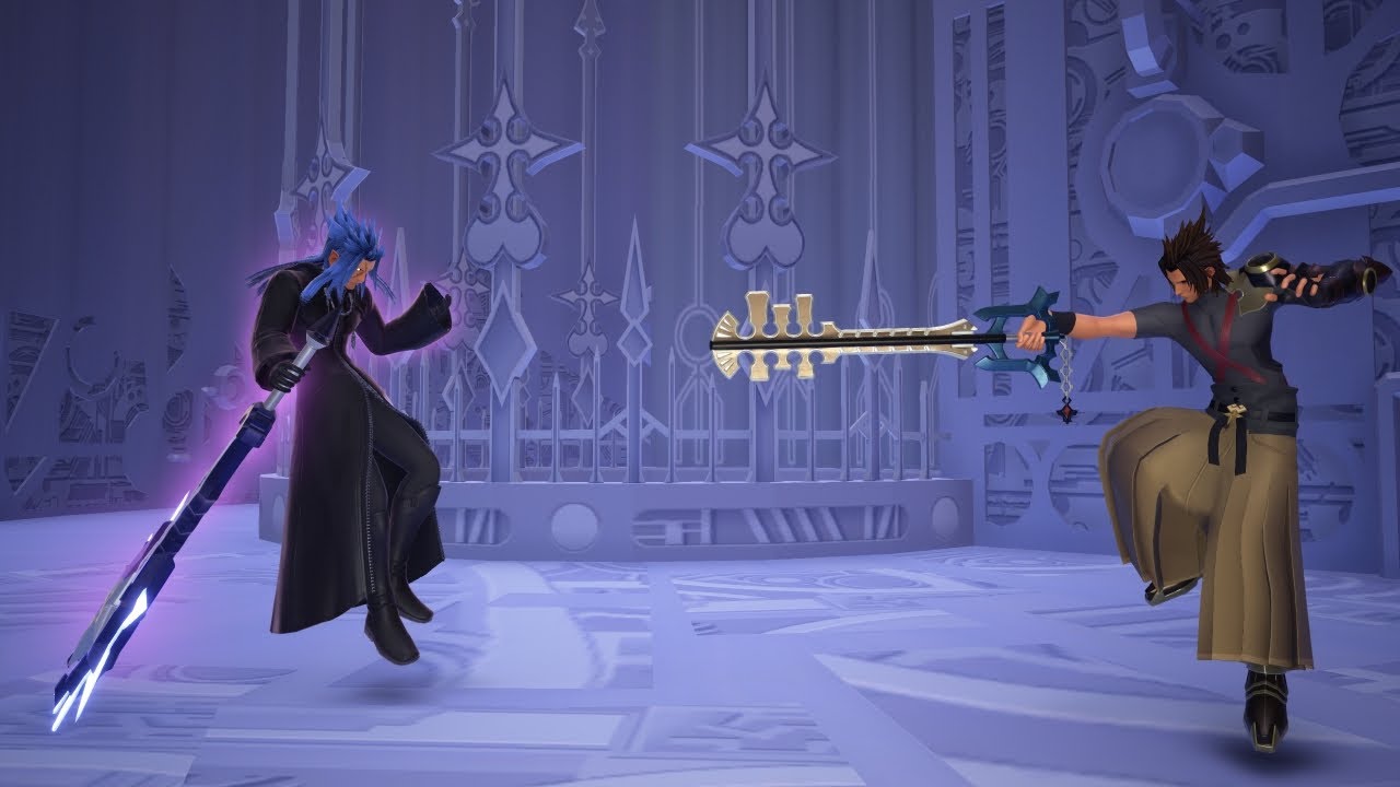 KH3 MODS: Terra vs KH2 Saix. (No Damage) (Critical Mode)