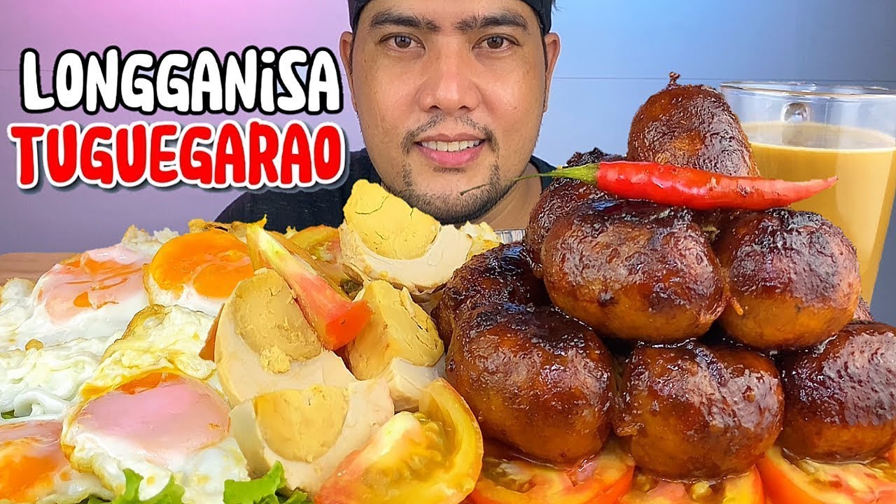 PINOY ALMUSAL | LONGGANISA | FILIPINO FOOD | MUKBANG PHILIPPINES
