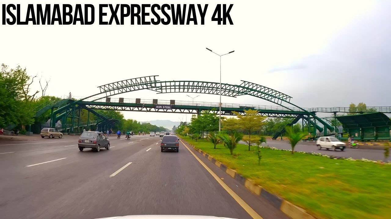 Islamabad Expressway | Driving in Rain | Islamabad Drive | Islamabad Roads | Driving in Pakistan 4K