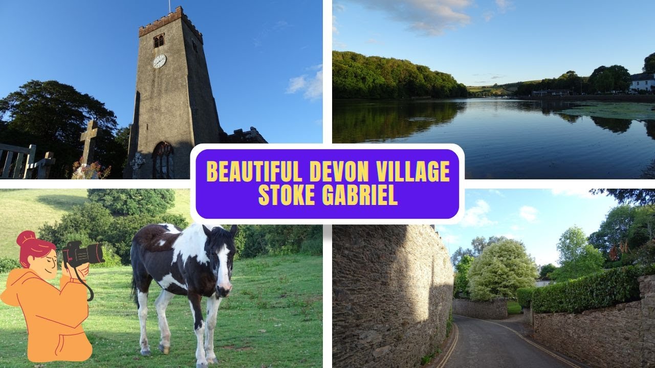Beautiful Villages of Devon | Stoke Gabriel | A Photographic Montage
